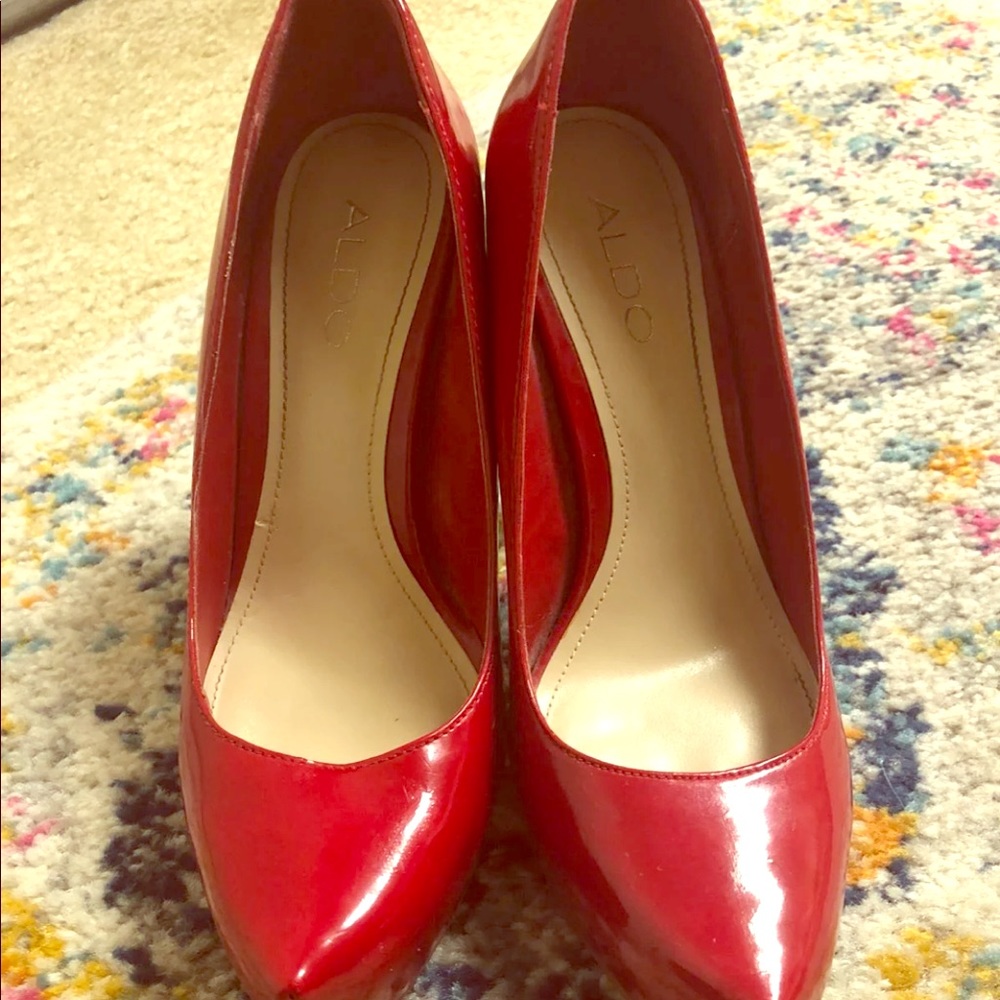 ALDO Red Pumps
